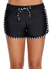 Bóxers de cintura alta con estampado de rayas