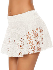 Vestido de playa de encaje