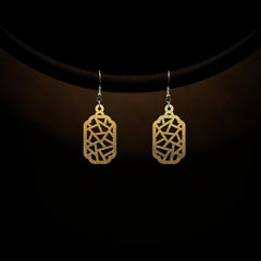 Ohrringe mit gemischten Linien