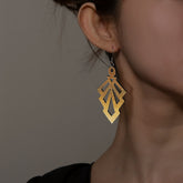 Folded Lines Earrings