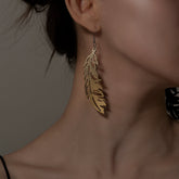 Feather Shape Earrings