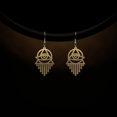 Mystery sealed eyes Earrings