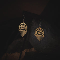 Mystery sealed eyes Earrings