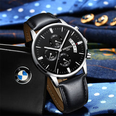 Mens Watches Minimalist Waterproof Fashion Dressy Wrist Watch for Men Business