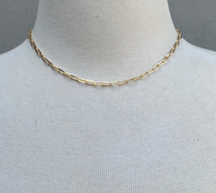 Collar de eslabones pequeños
