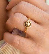 Anillo Sonrisa Oro