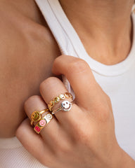 Anillo Sonrisa Plata