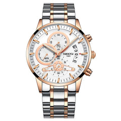 Men's Pro Business Stainless Steel Quartz Watch