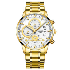 Men's Pro Business Stainless Steel Quartz Watch