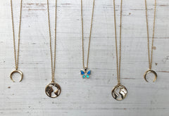 Opal Butterfly Choker