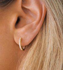 Willow Gold Creolen klein