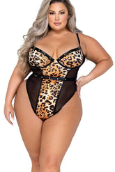 Jungle Fever Teddy mit Gürtel