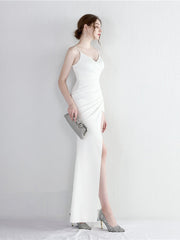 Halter Split Slim Dress