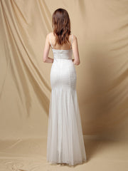 Halter Slim Fishtail Dress