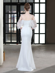 Halter Slim Fishtail Dress