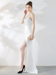 Halter Slim Fishtail Dress