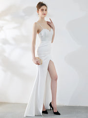 Halter Slim Fishtail Dress