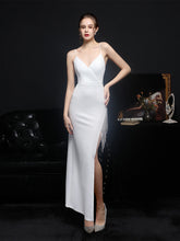 Halter Slim Fishtail Dress