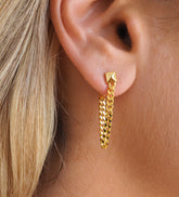 Pendientes Kinsley de oro