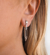 Pendientes Kinsley de plata