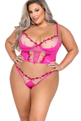 Conjunto de 2 piezas de línea larga Kiss & Tell