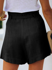 Hose mit elastischem Bund und Bindeband