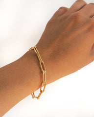 Pulsera de eslabones grandes