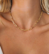 Collar de eslabones grandes