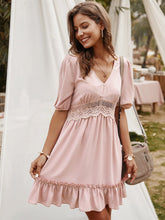 Summer solid color dress