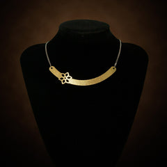 Exklusive schlichte Daisy-Halskette