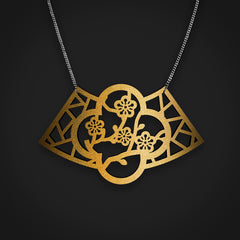 Plum blossom Perseverance Necklace