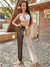 Hollow-out Stitching Cover Up Pants