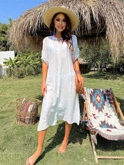 Schlichtes Überwurfkleid