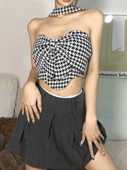 Slim Fit Halter Sexy Halter Top