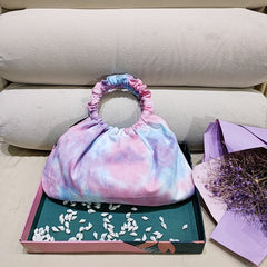 Canvas Fashion Fold Handheld Damentasche