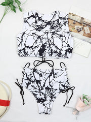 Tie-dye Bikini Swimsuit