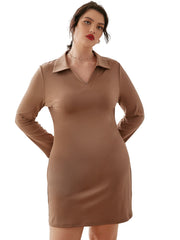 Sexy, schmales Stretch-Strickkleid