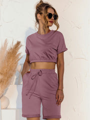 Sommerlicher Damen-Freizeitsportanzug