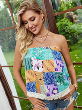 Chaleco de encaje en el pecho