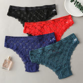 Conjunto de 4 bragas de malla