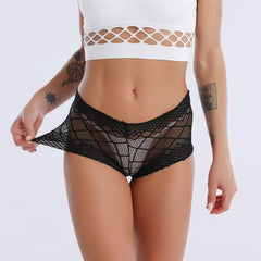 4er-Pack Höschen-Sets mit Blumenmuster und hoher Taille