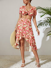 Two Piece Short Skirt