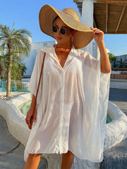 Schlichtes Überwurfkleid