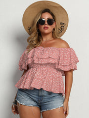 Camiseta de lunares rosas