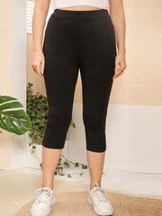 Leggings ajustados de color liso y nuevos pantalones cortos