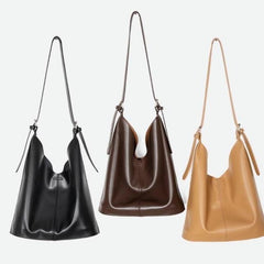 Bolso tote retro de gran capacidad, bolso de mano para la axila.