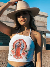 Neckholder-Print-Weste-Träger Kleine Hosenträger