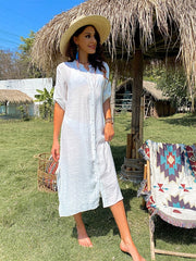 Schlichtes Überwurfkleid