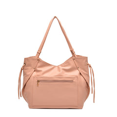 Large-capacity single-shoulder soft leather handbags