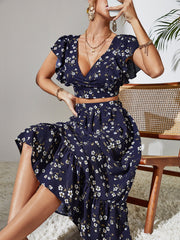 Conjunto de dos piezas de vestido superior